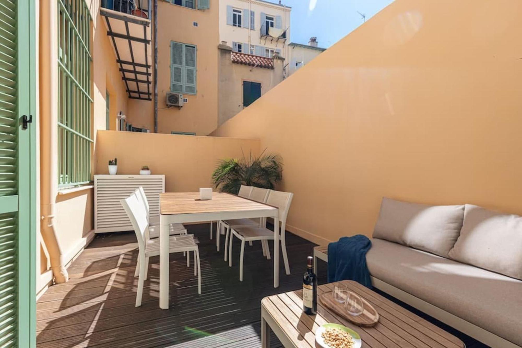 Apartmán Gubernatis - Beautiful Duplex With Terrace Nice Exteriér fotografie