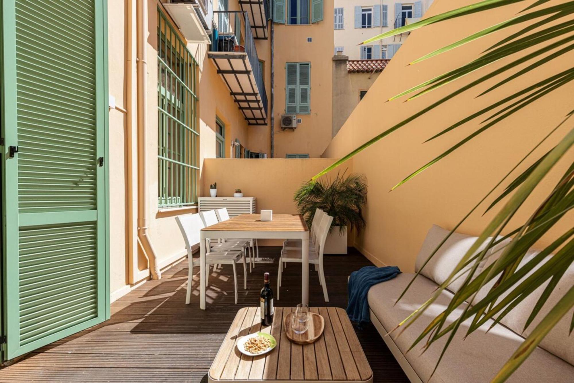 Apartmán Gubernatis - Beautiful Duplex With Terrace Nice Exteriér fotografie